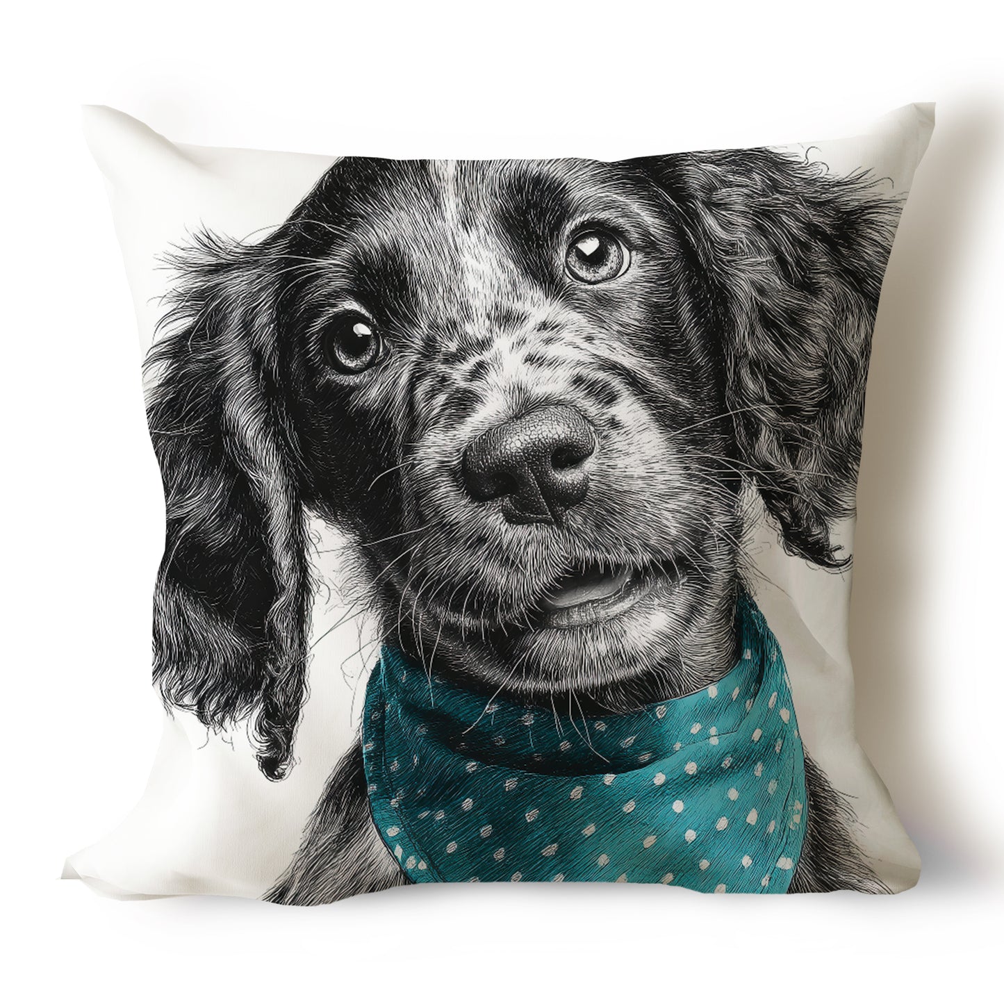 Irish Setter Pencil Sketch Artwork Throw Pillow Covers